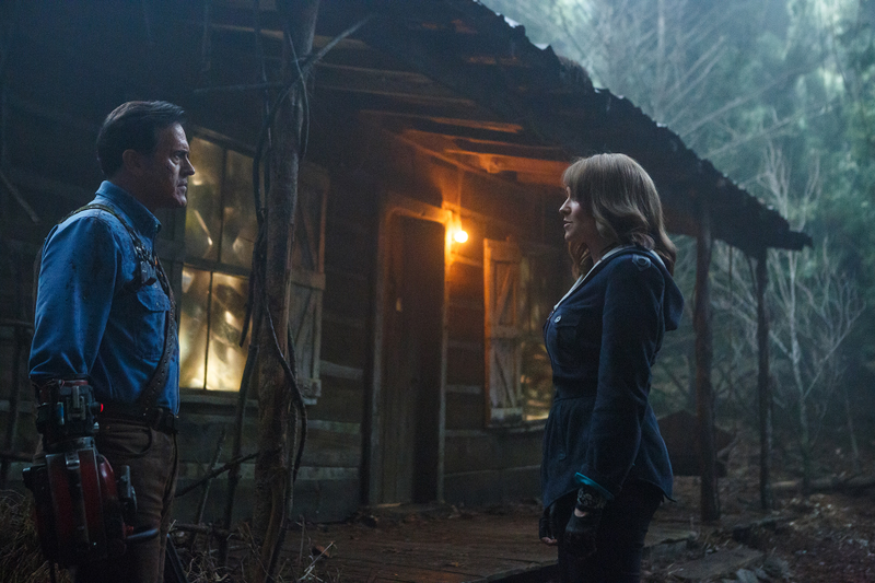 Illustration for article titled All hell breaks loose on Ash Vs. Evil Dead